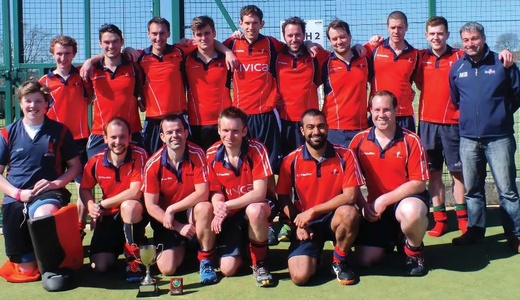 M3's. Men's League A Cup Winners 2014/15